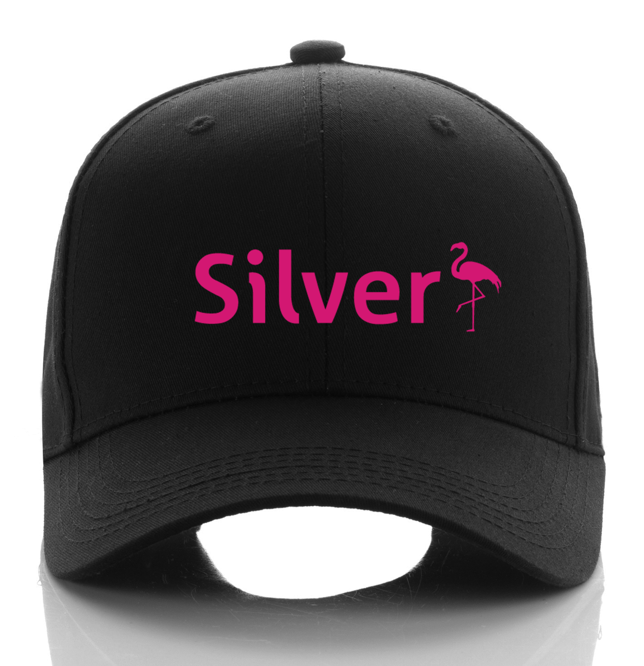 SILVER AIRLINE CAP