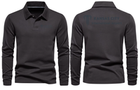 Thumbnail for KANSAS AIRPORT LONG SLEEVE  POLO