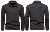 Thumbnail for BRISTOL AIRPORT LONG SLEEVE  POLO