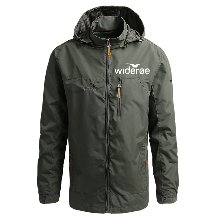 Waterproof Wideroe Airline Casual Hooded