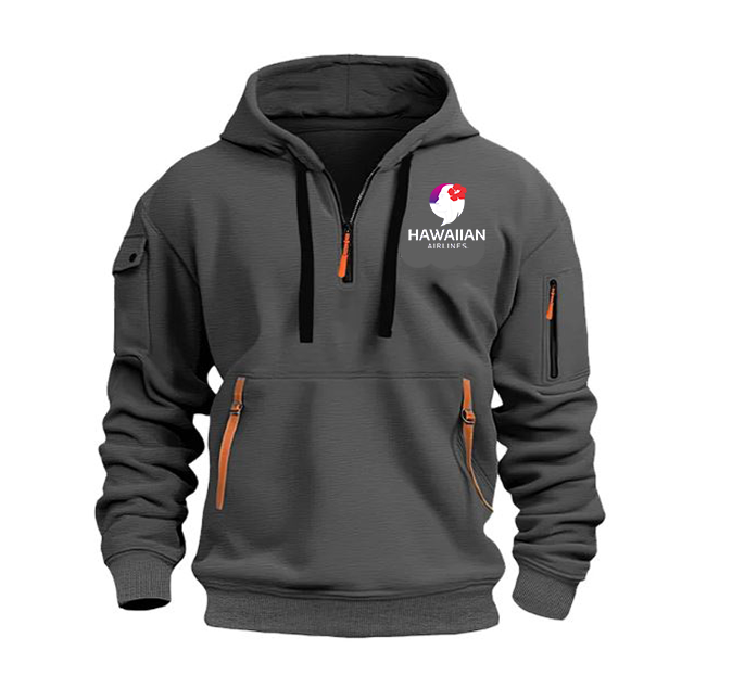 HAWAIIAN AIRLINE HOODED JACKET PULLOVER