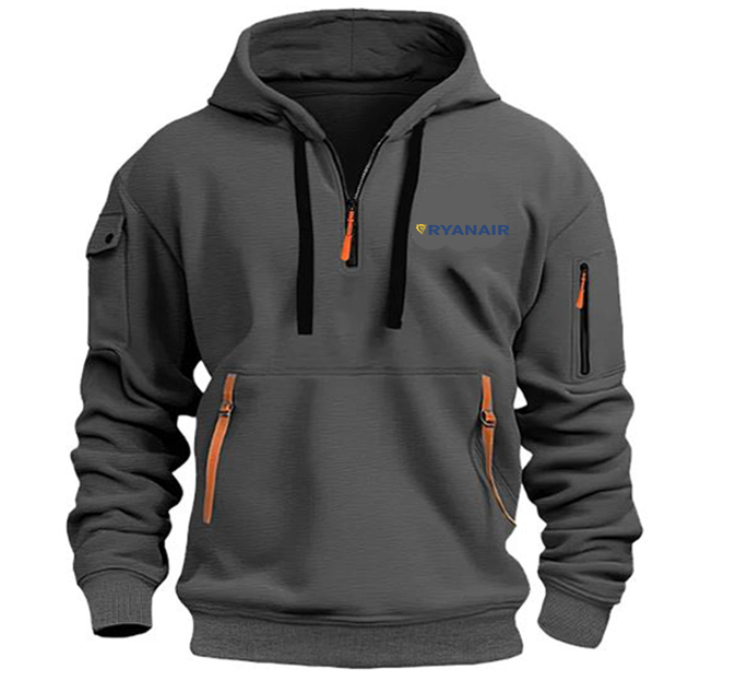 RYAN AIRWAYS HOODED JACKET PULLOVER