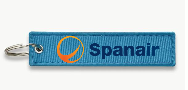 SPANAIR AIRLINES KEY CHAIN
