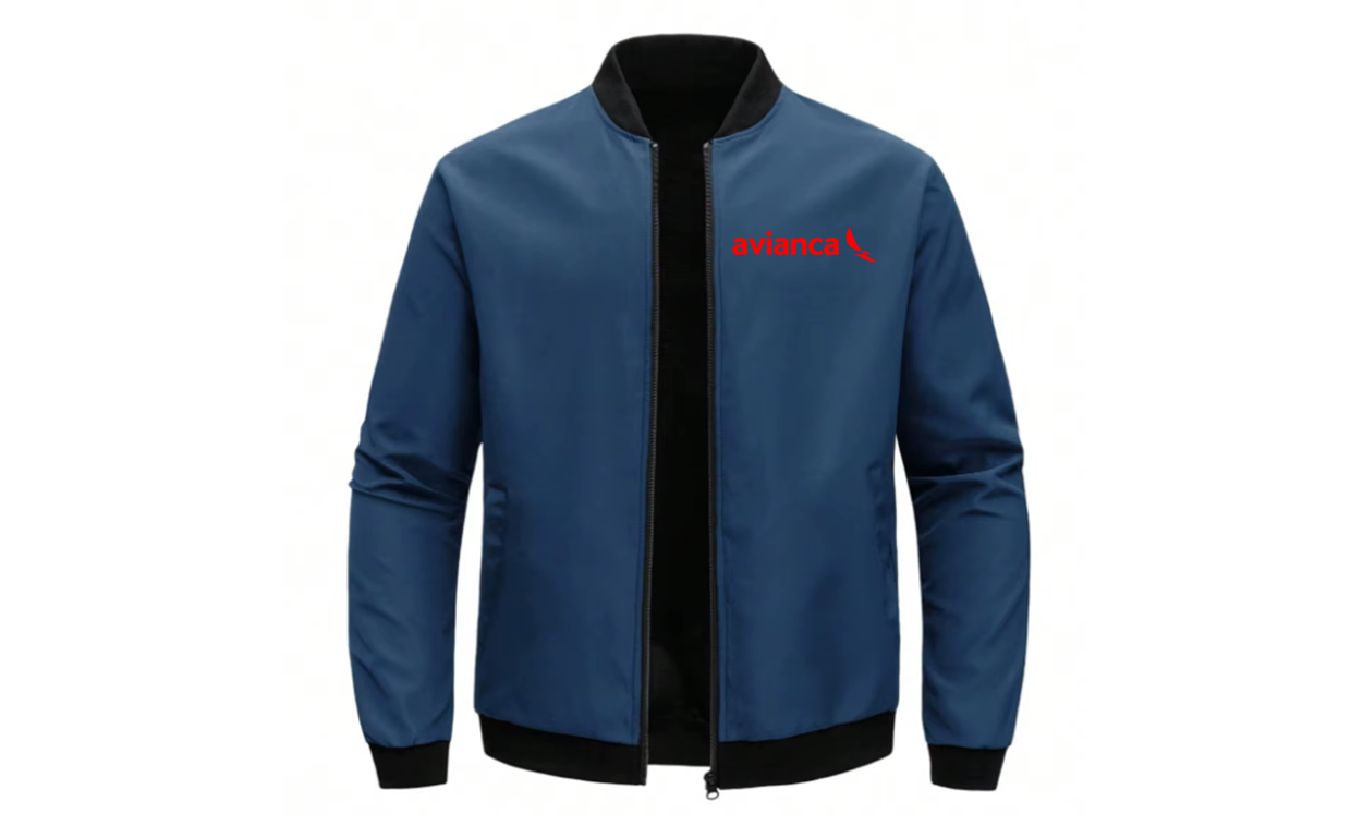 AVIANCA AIRLINES  LOOSE SOLID COLOR JACKET