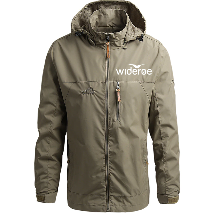 Waterproof Wideroe Airline Casual Hooded