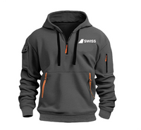 Thumbnail for SWISS AIRLINE HOODED JACKET PULLOVER