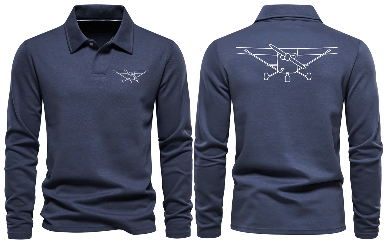 CESSNA  LONG SLEEVE  POLO