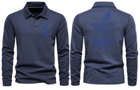 Thumbnail for JOHAN WAYNE AIRPORT LONG SLEEVE  POLO