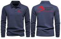 Thumbnail for BRUSSELS AIRPORT LONG SLEEVE  POLO