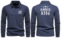 Thumbnail for AIRBUS A350  LONG SLEEVE  POLO