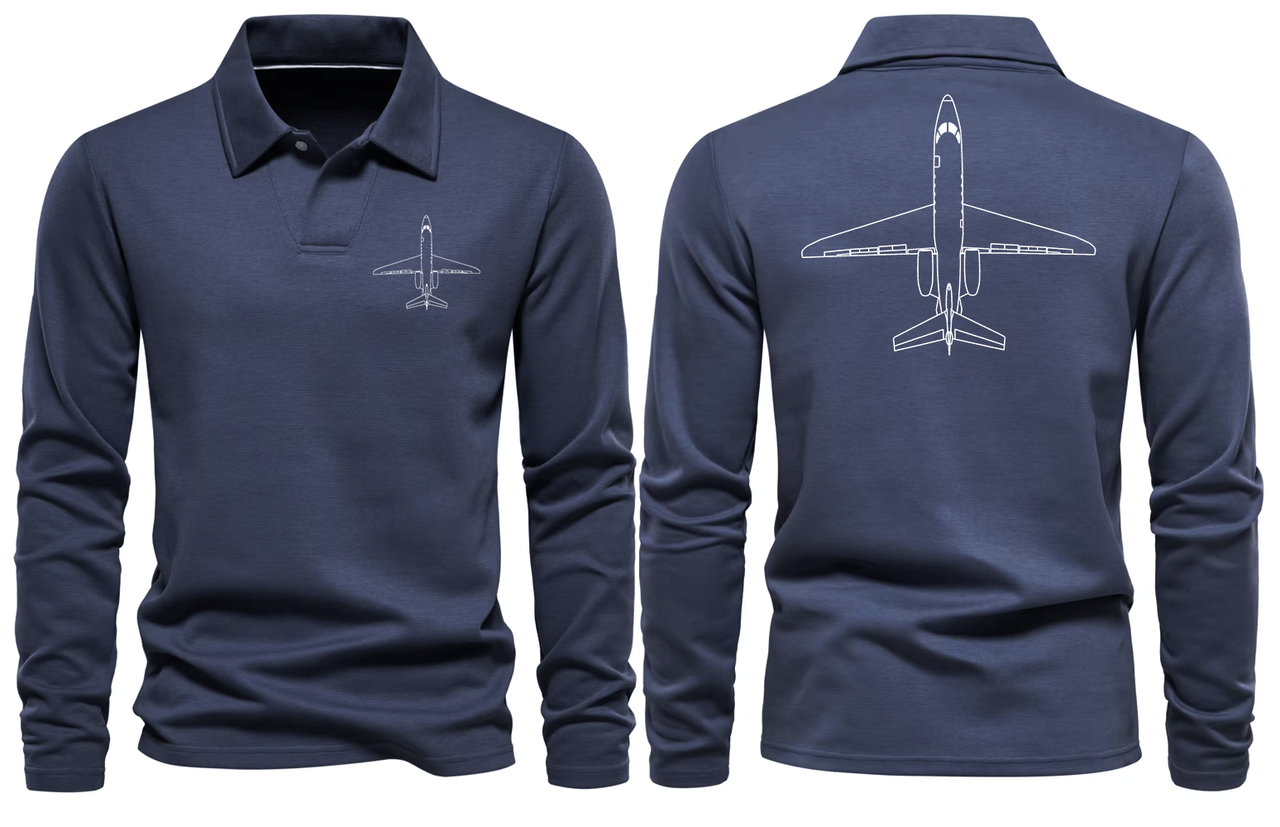CESSNA LONG SLEEVE  POLO