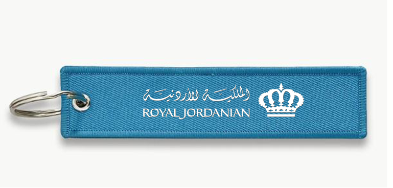 ROYAL JARDANIAN AIRLINES KEY CHAIN