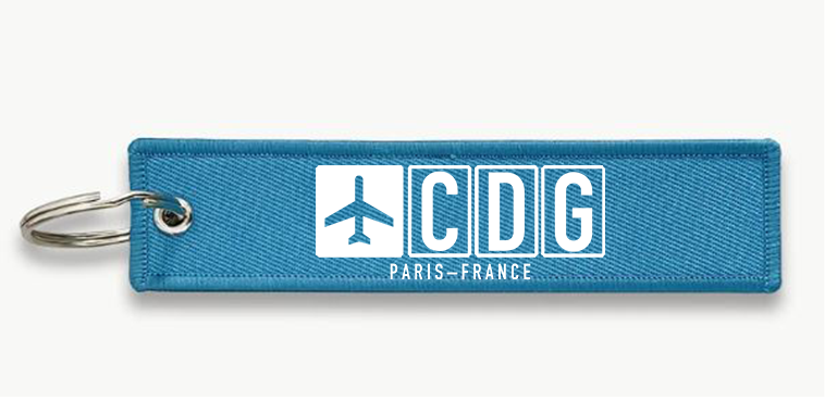 CDG AIRPORT KEY CHAIN