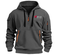 Thumbnail for DELTA AIRLINE HOODED JACKET PULLOVER
