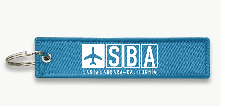 SBA AIRPORT KEY CHAIN