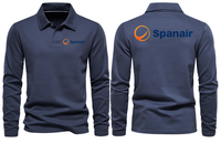 Thumbnail for SPAN AIR  LONG SLEEVE  POLO