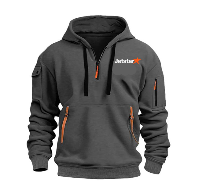 JETSTAR AIRLINE HOODED JACKET PULLOVER