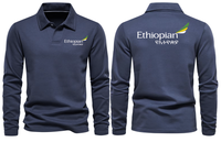 Thumbnail for ETHIOPIAN AIRLINES LONG SLEEVE  POLO