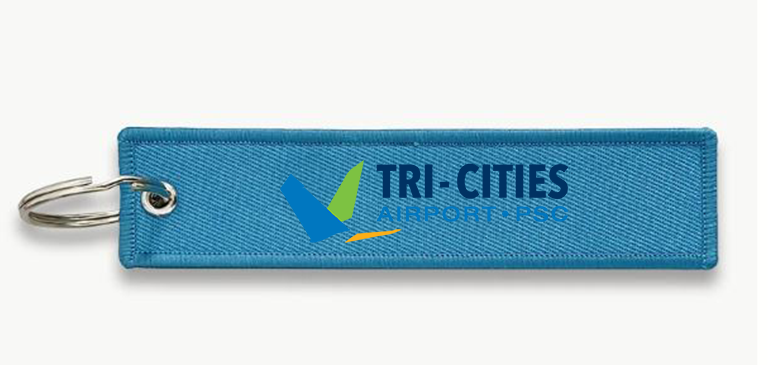 TRI CITIES AIRPORT KEY CHAIN