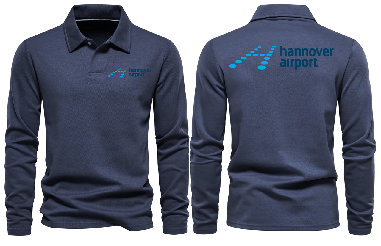 AER HANNOVER  AIRPORT LONG SLEEVE  POLO