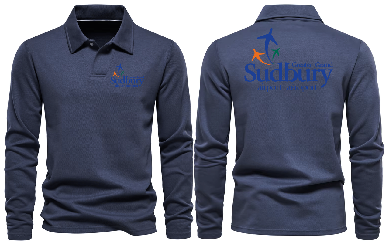 GREATER AIRPORT LONG SLEEVE  POLO
