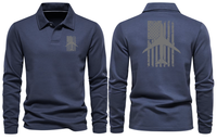 Thumbnail for BOEING 747 LONG SLEEVE  POLO