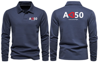 Thumbnail for AIRBUS A350 LONG SLEEVE  POLO