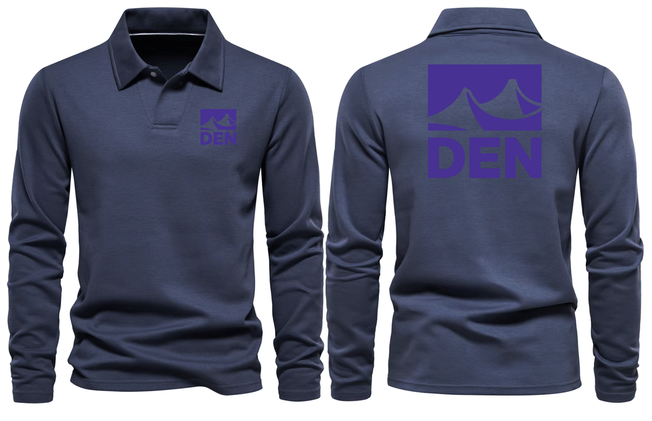 AER DEN AIRPORT LONG SLEEVE  POLO