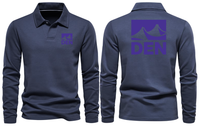 Thumbnail for AER DEN AIRPORT LONG SLEEVE  POLO