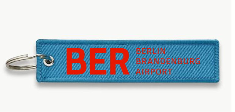 BER AIRPORT KEY CHAIN
