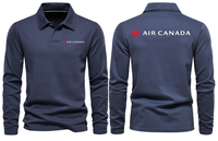 Thumbnail for CANADA AIRLINES LONG SLEEVE  POLO