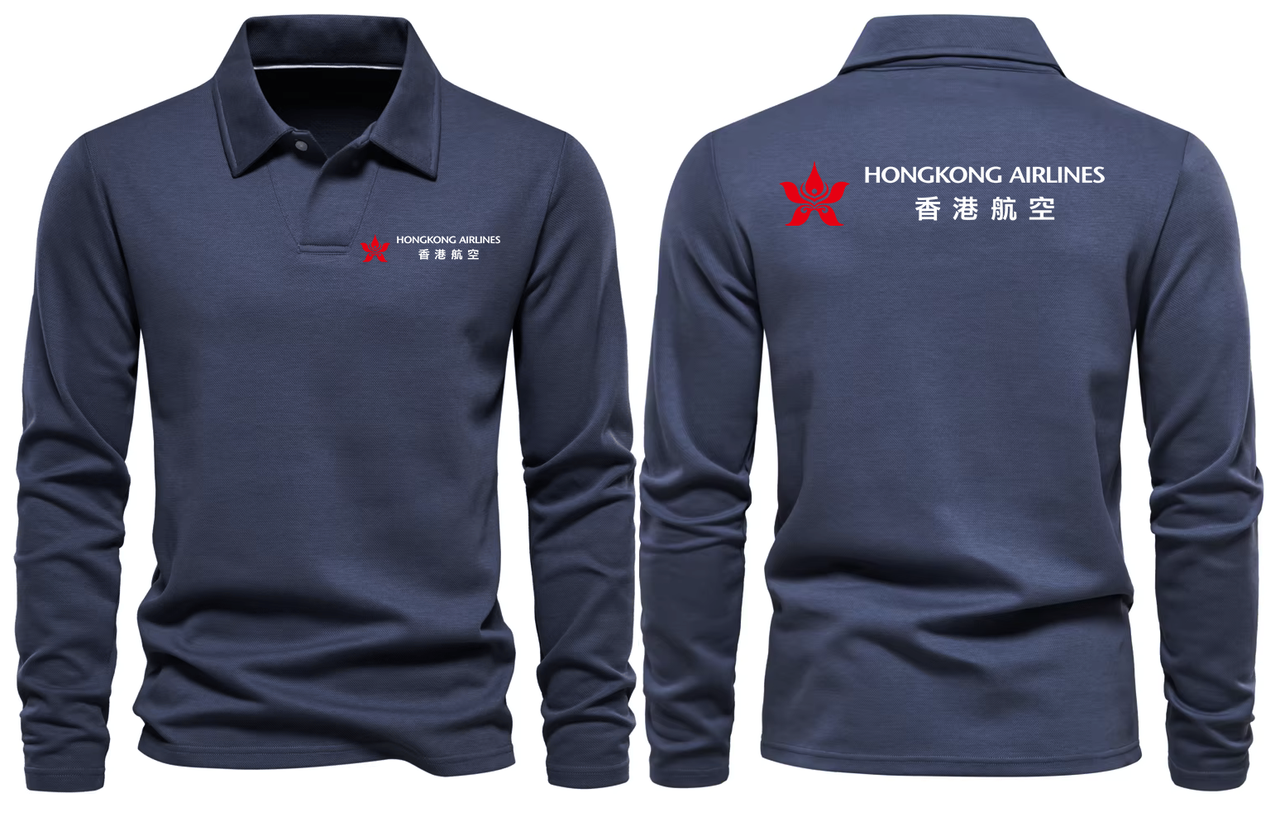 HONGKONG AIRLINES LONG SLEEVE  POLO