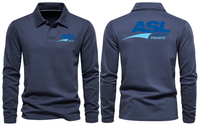 Thumbnail for ASL LONG SLEEVE  POLO