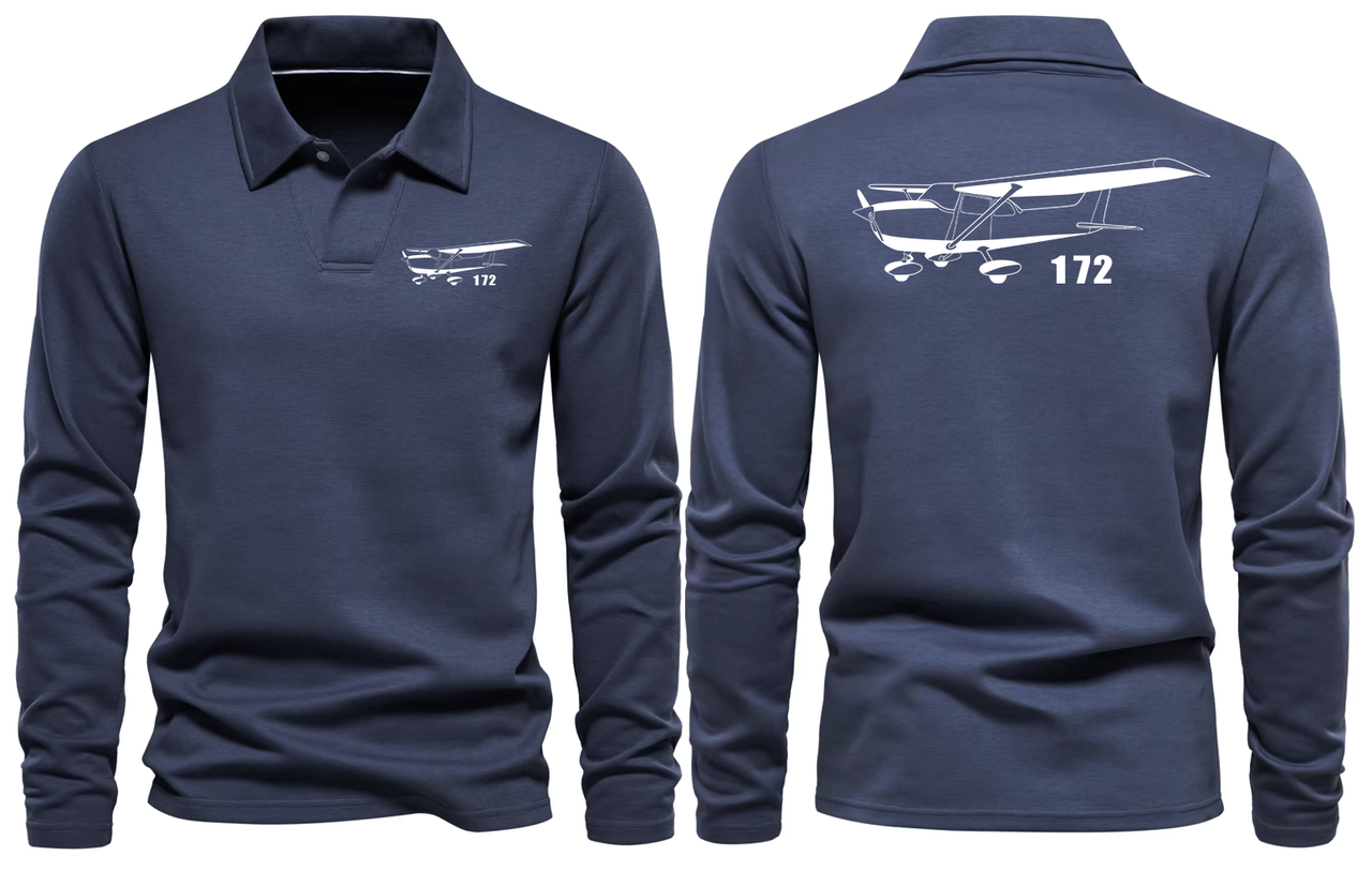CESSNA 172 LONG SLEEVE  POLO