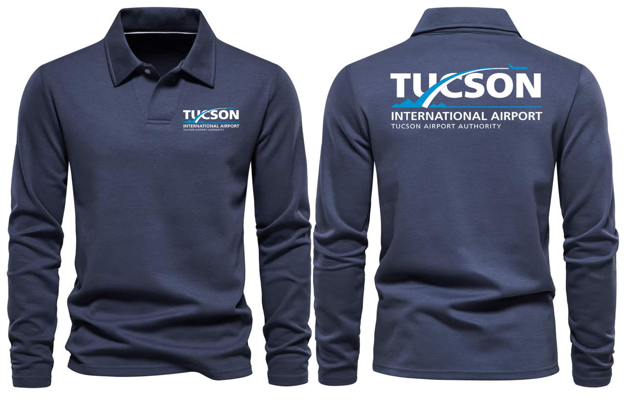 TUCSON AIRPORT LONG SLEEVE  POLO