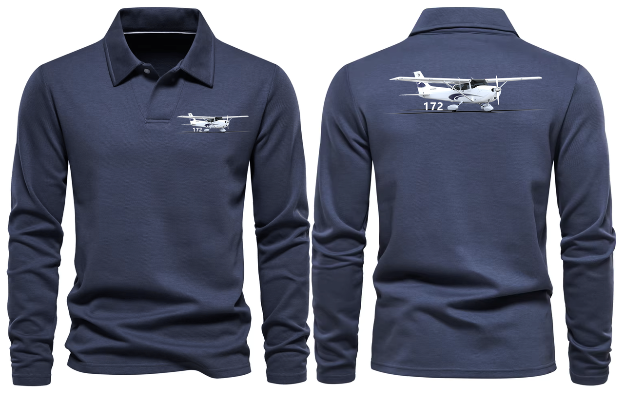 CESSNA 172 LONG SLEEVE  POLO