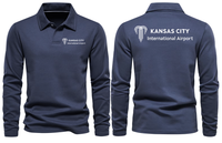 Thumbnail for KANSAS AIRPORT LONG SLEEVE  POLO