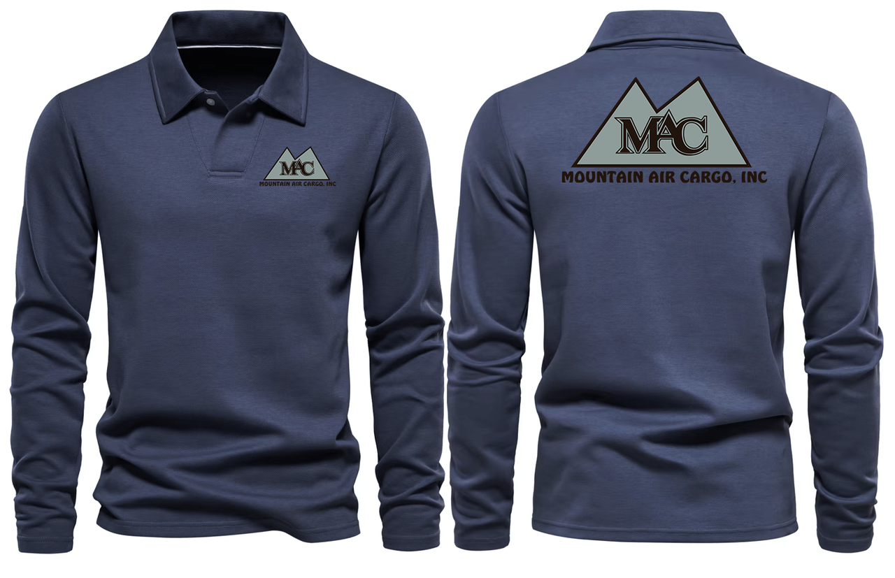 MOUNTAIN AIR LONG SLEEVE  POLO