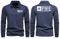 Thumbnail for PHE AIRPORT LONG SLEEVE POLO
