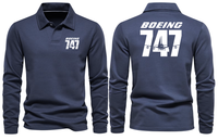 Thumbnail for BOEING 747  LONG SLEEVE  POLO