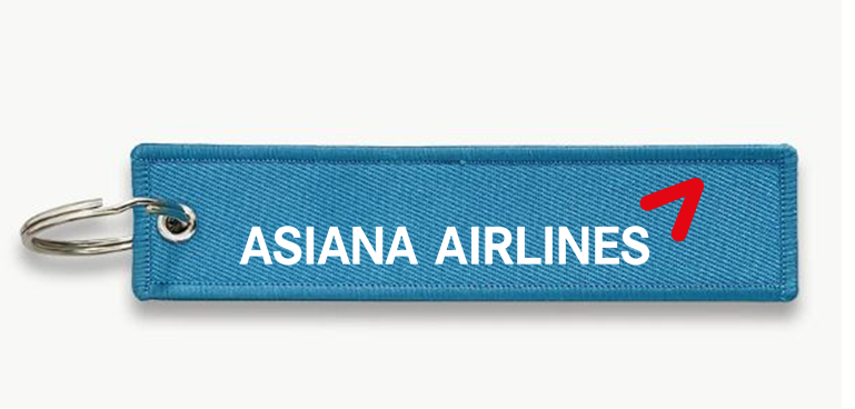 ASIANA AIRLINES KEY CHAIN