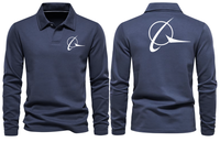 Thumbnail for BOEING LOGO LONG SLEEVE  POLO