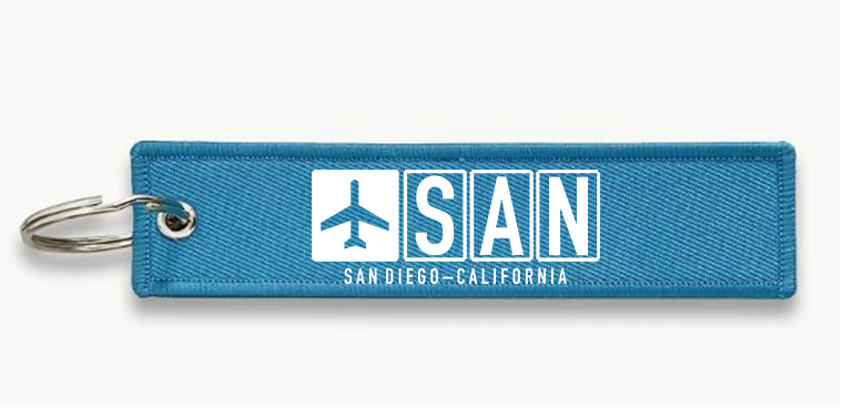 SAN AIRPORT KEY CHAIN