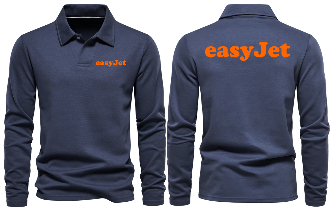 EASYJET  LONG SLEEVE  POLO
