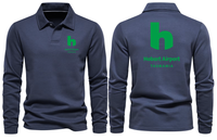 Thumbnail for HOBART AIRPORT LONG SLEEVE  POLO