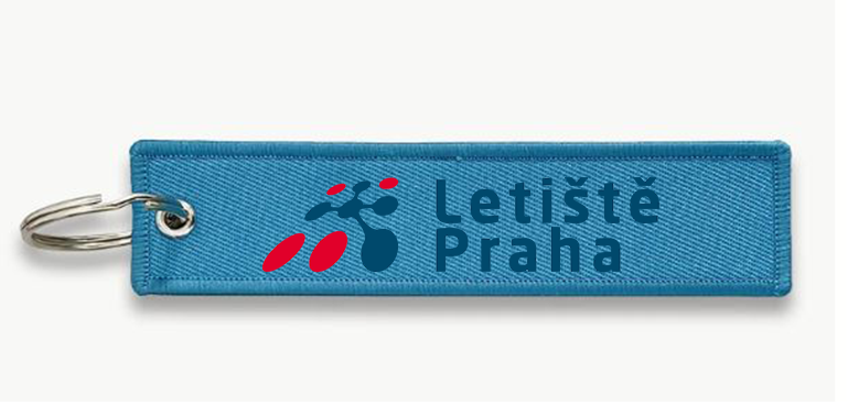 PRAHA AIRPORT KEY CHAIN