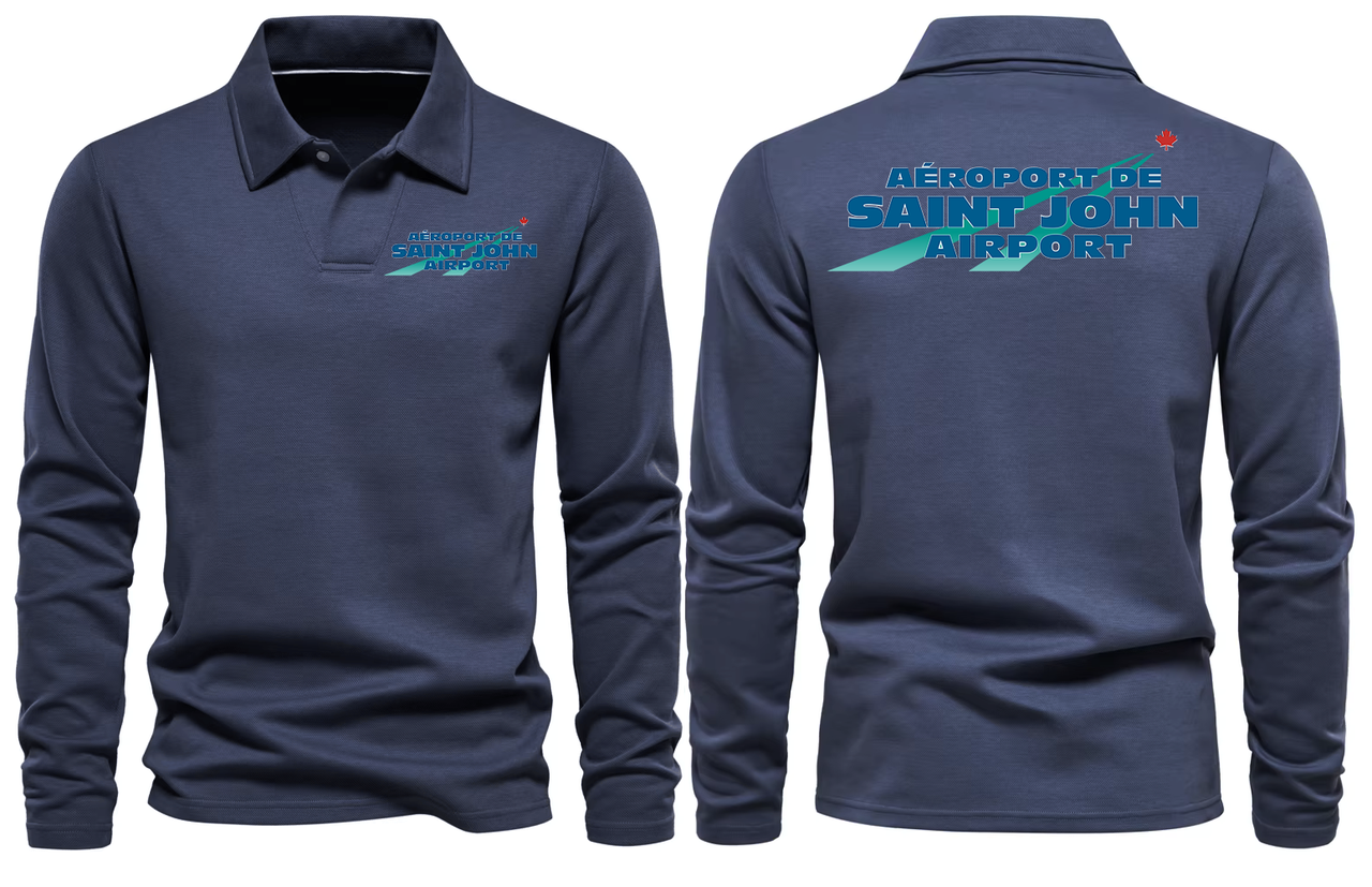 SAINT JOHAN AIRPORT LONG SLEEVE  POLO