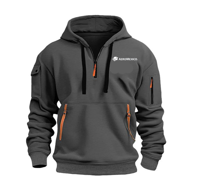 AER MEXICO AIRLINE HOODED JACKET PULLOVER