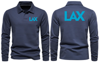 Thumbnail for LAX AIRPORT LONG SLEEVE  POLO