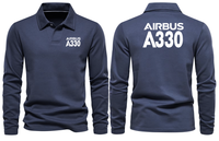 Thumbnail for AIRBUS 330 LONG SLEEVE  POLO